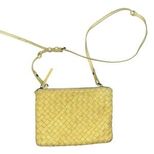 American leather co. Basket weave crossbody